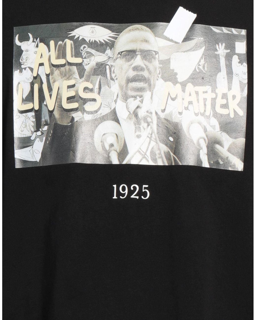 Throwback. Black T-shirt for men