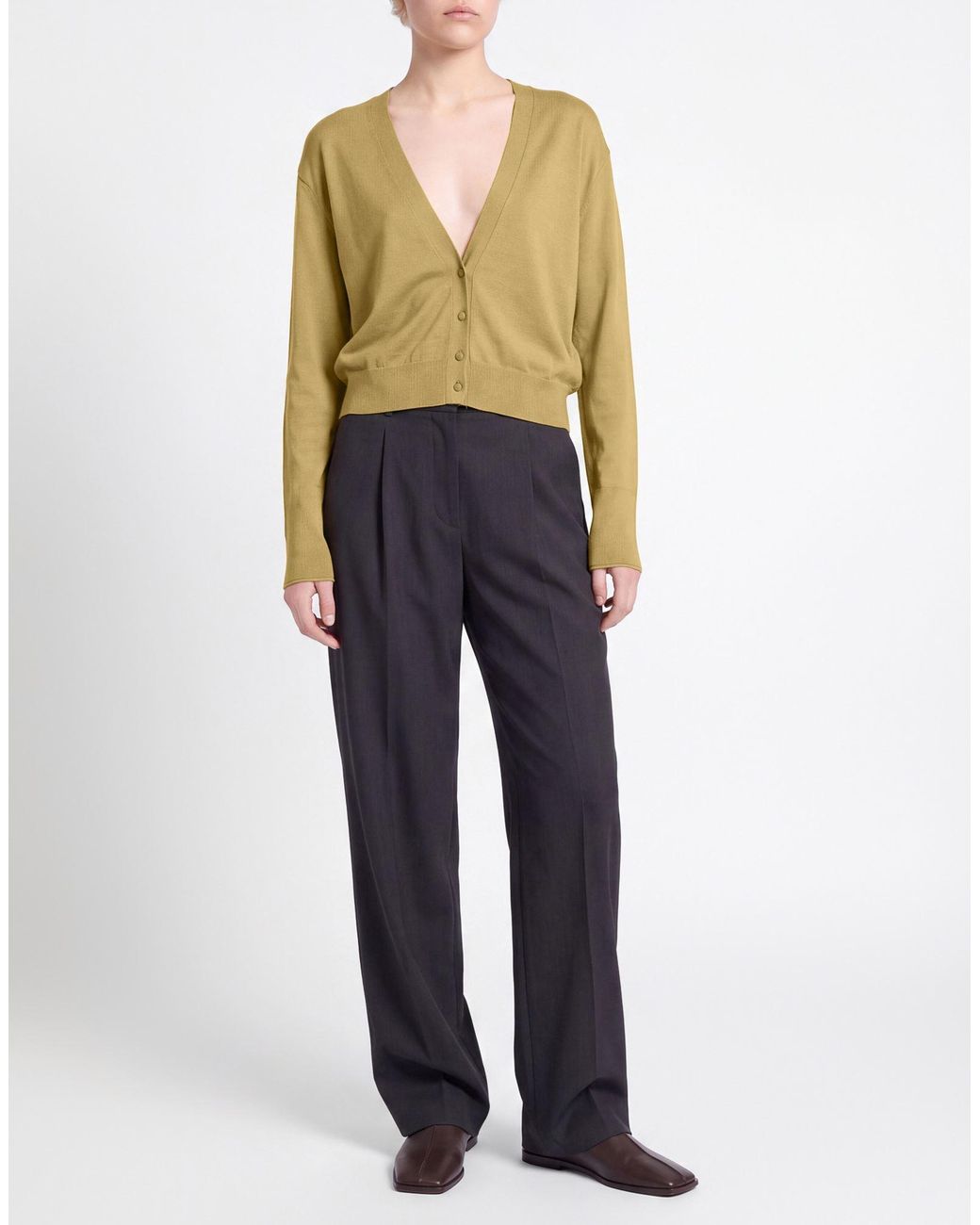 Dorothee Schumacher Green Cardigans