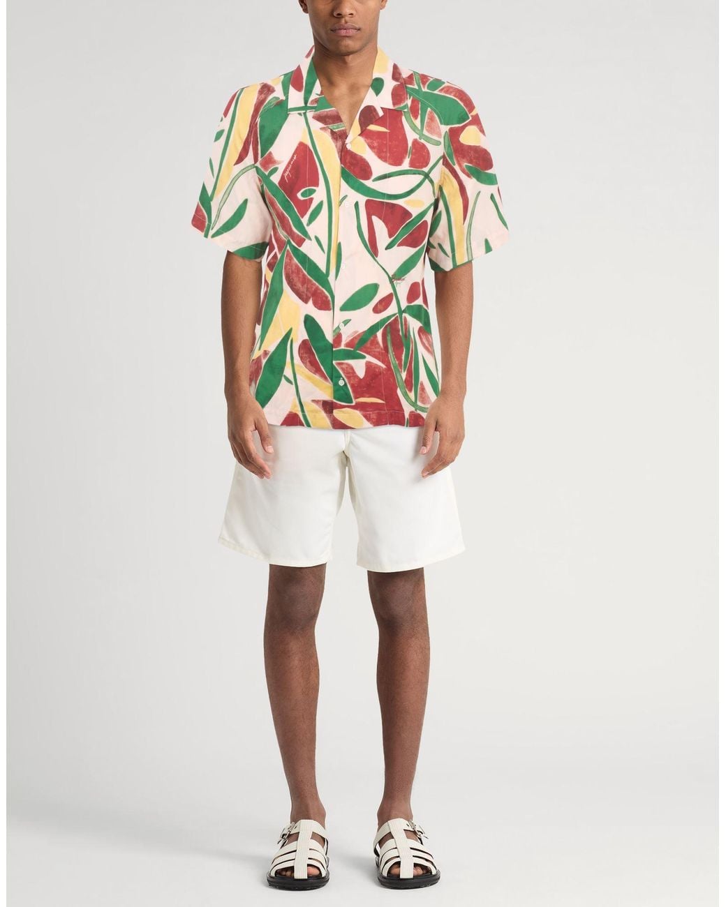 Jacquemus White Light Shirt Cotton for men