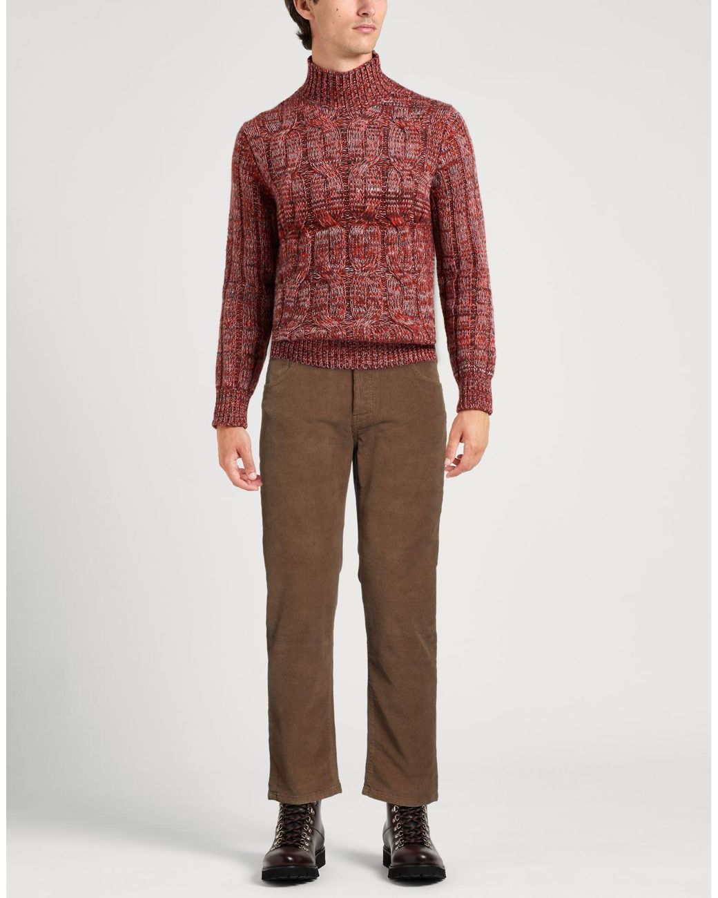 Daniele Alessandrini Brown Trouser for men