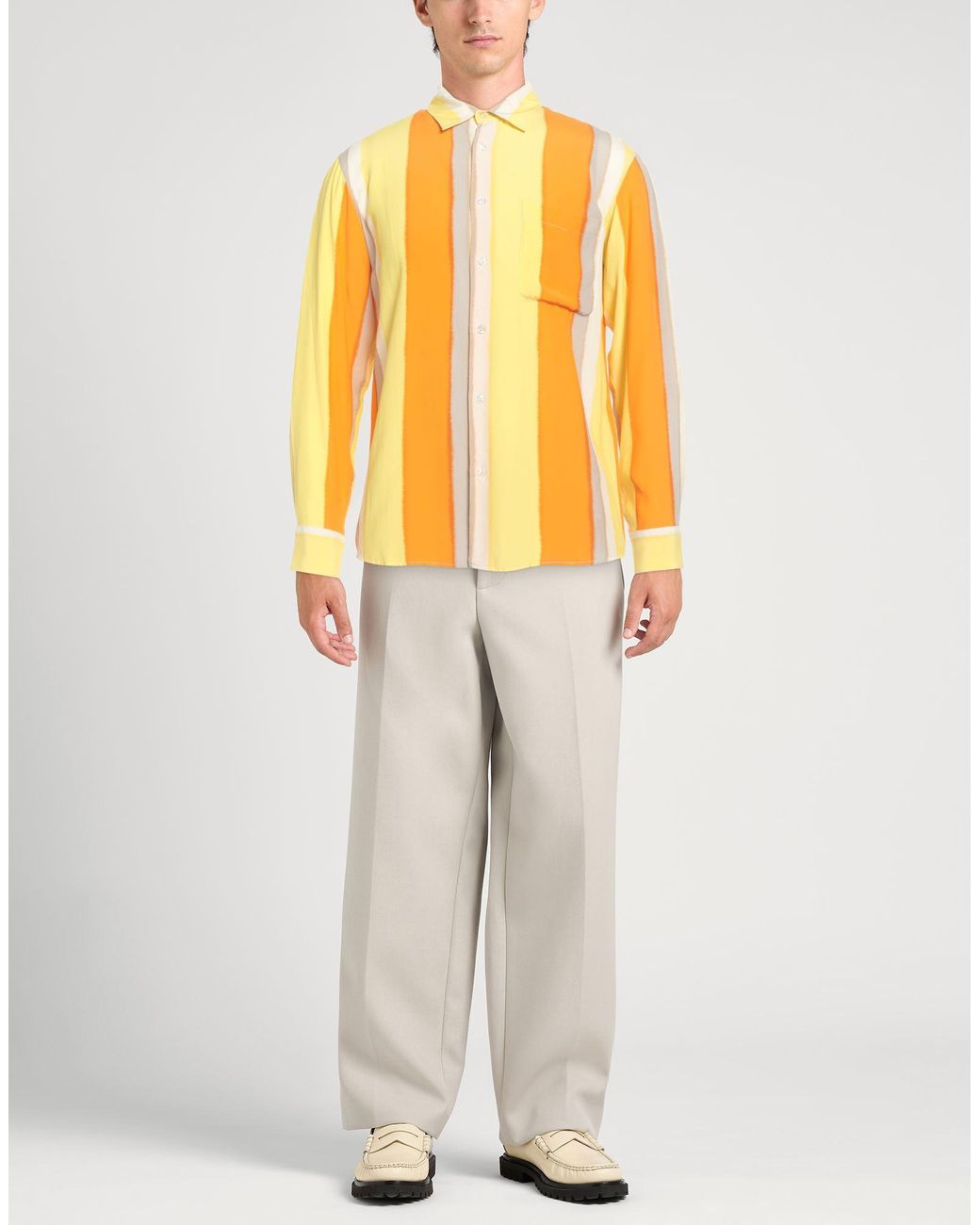 Sandro Yellow Shirt for men