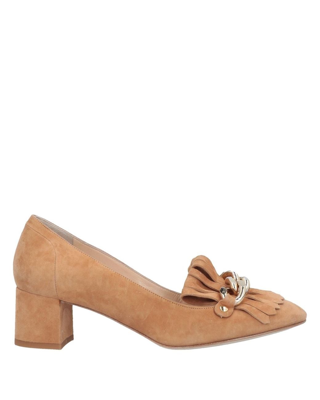 Chantal 1962 Brown Camel Loafers Leather