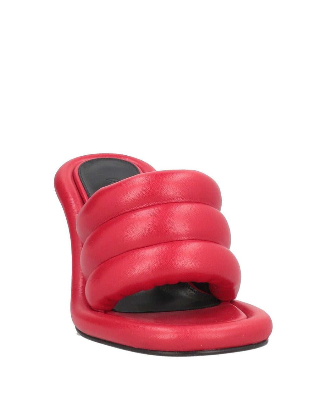 J.W. Anderson Pink Sandals Leather