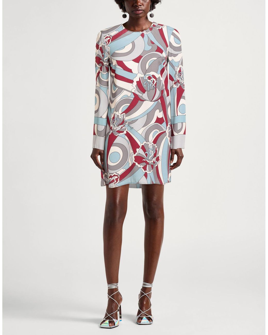 GAUDI White Mini Dress Viscose