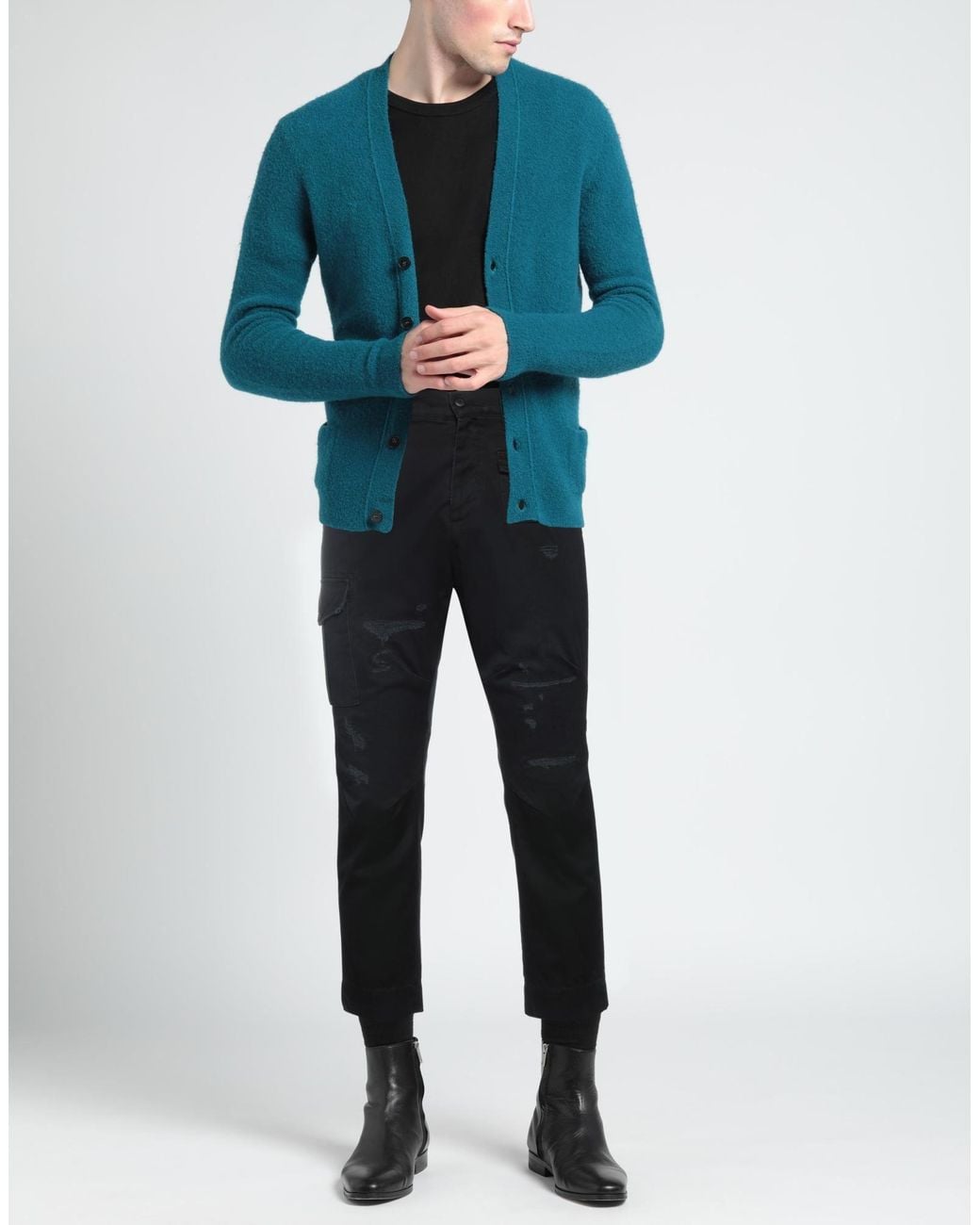 Dondup Blue Trouser for men