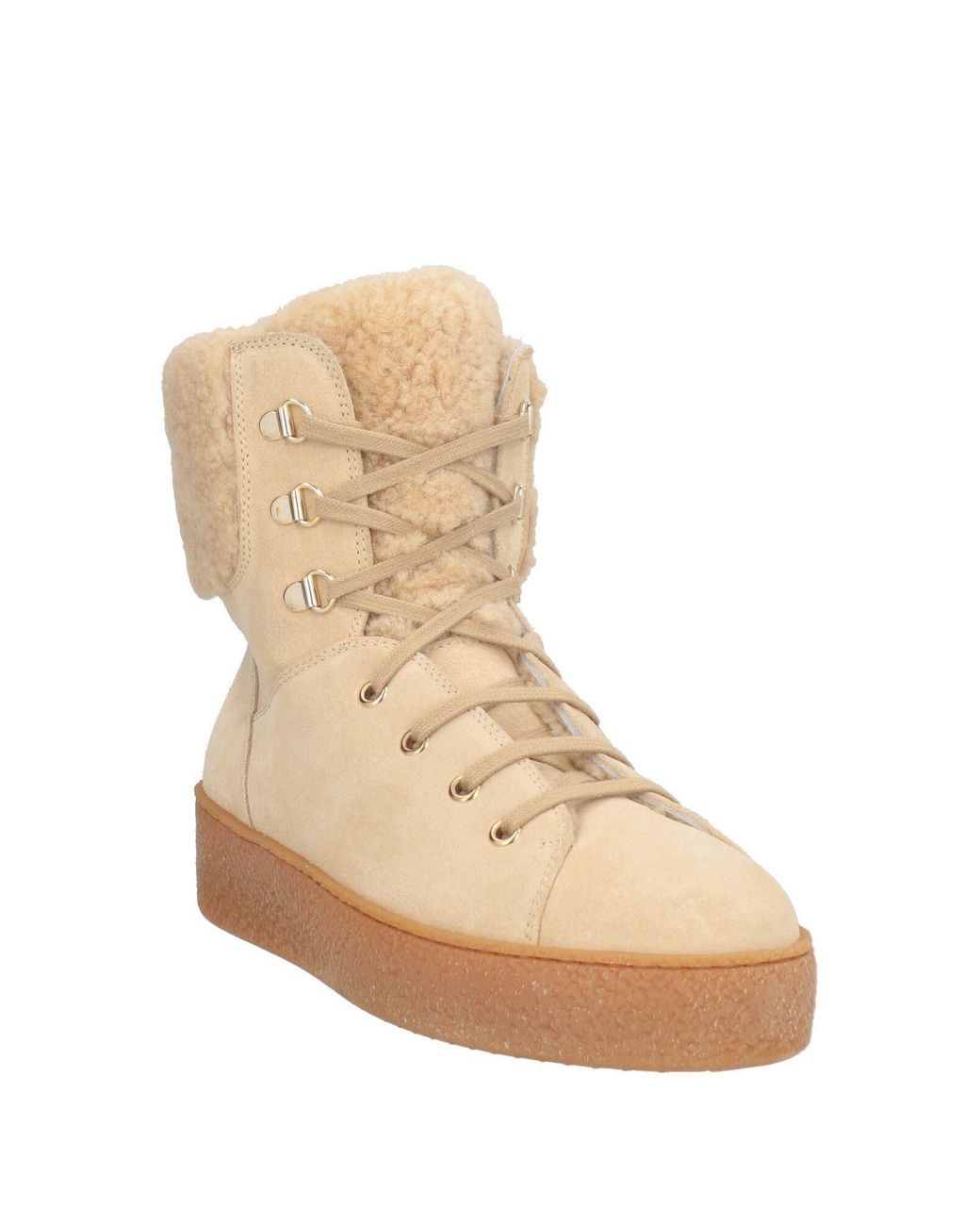 Fabiano Ricci Natural Ankle Boots