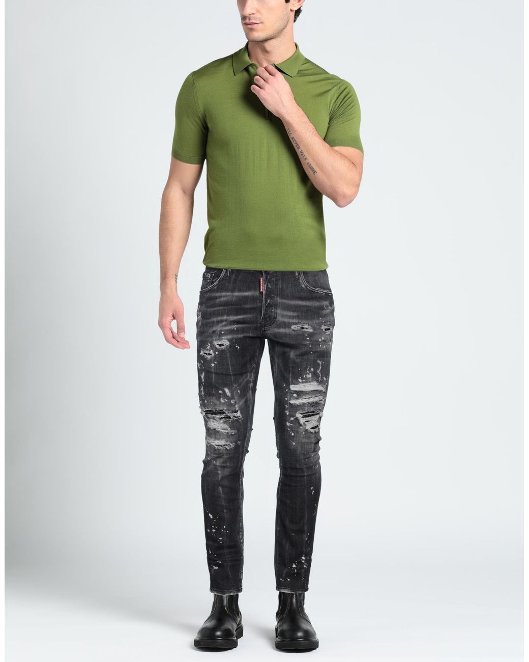 DSquared² Gray Jeans for men
