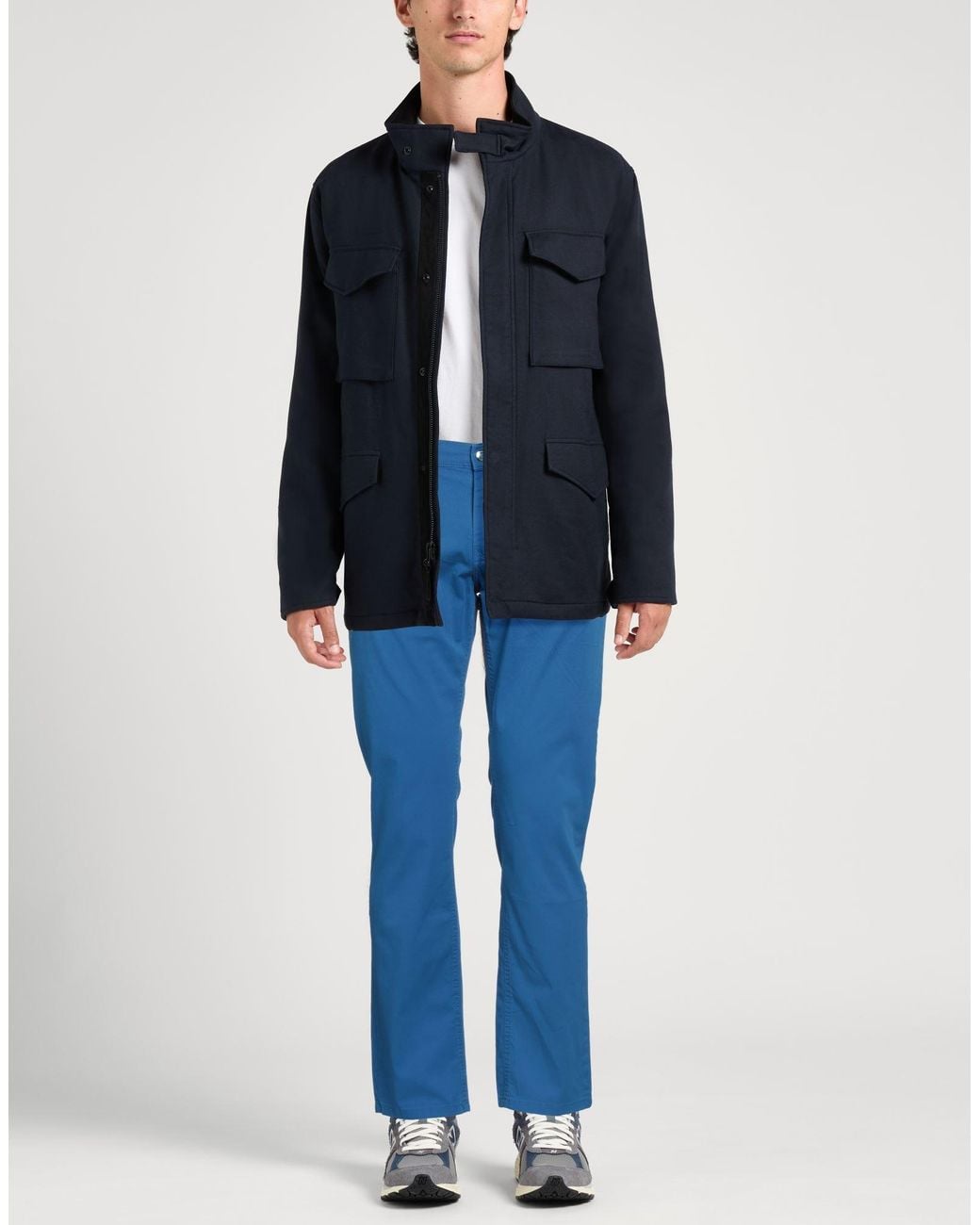 Harmont & Blaine Blue Trouser for men