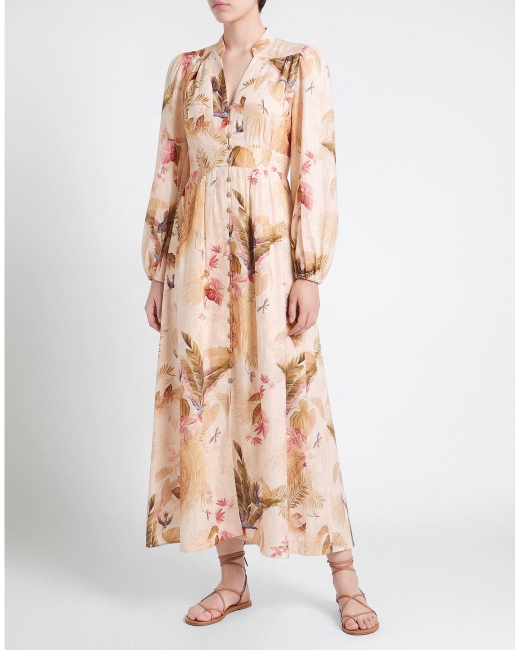 Zimmermann Natural Maxi Dress
