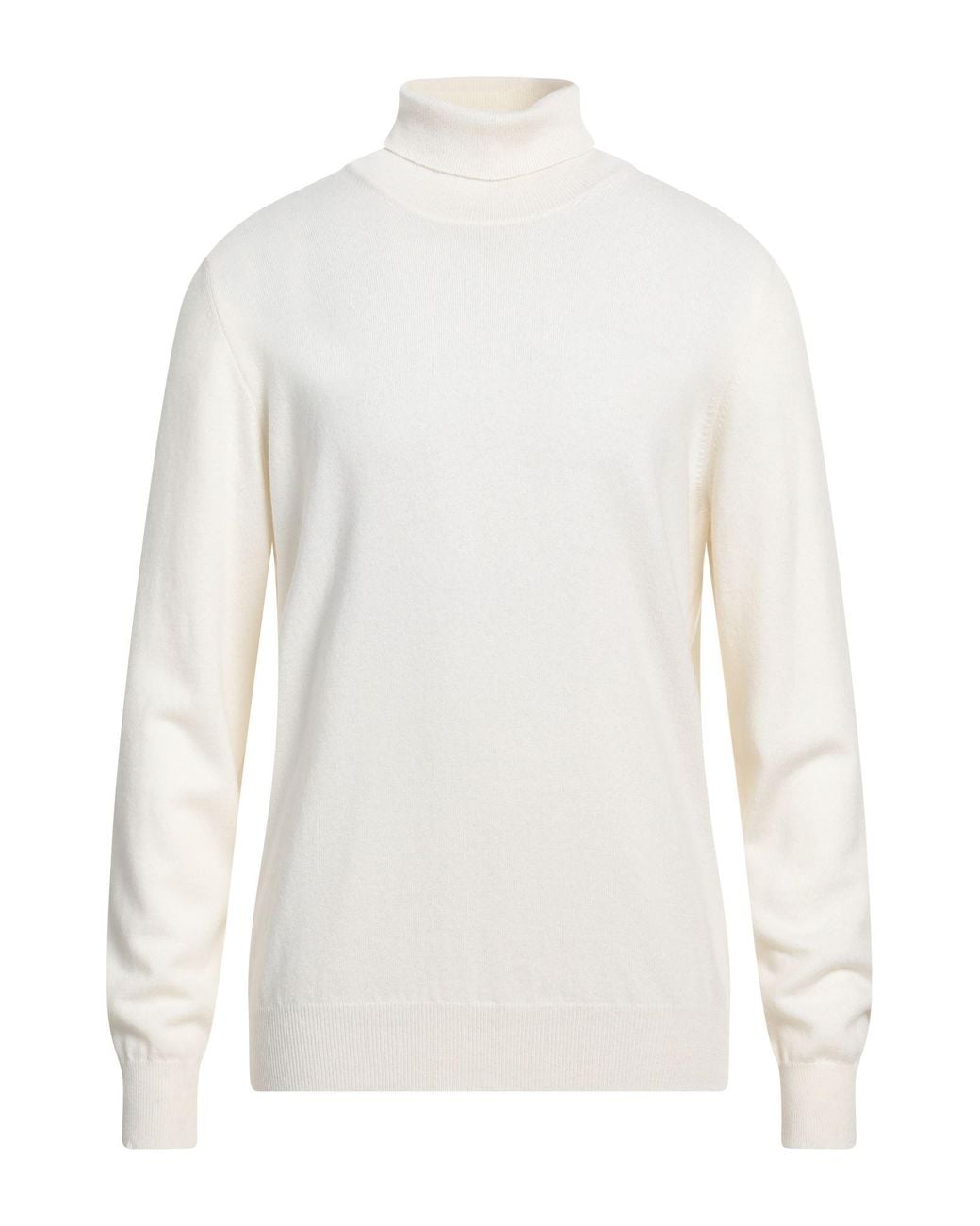 Gran Sasso White Turtleneck for men