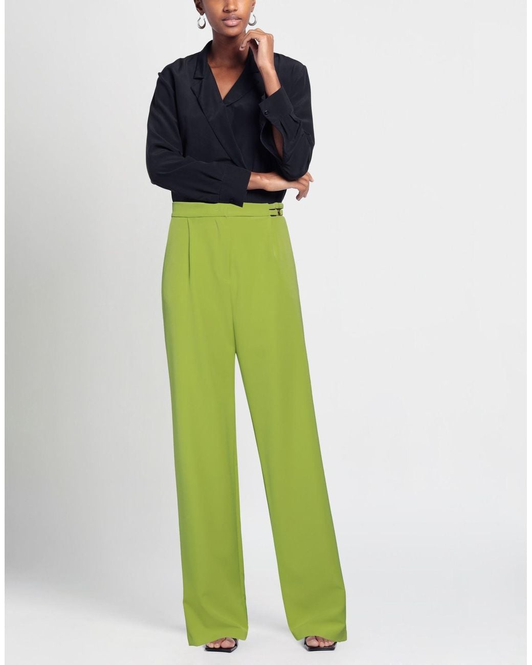 REVISE CONCEPT Green Light Pants Polyester, Elastane