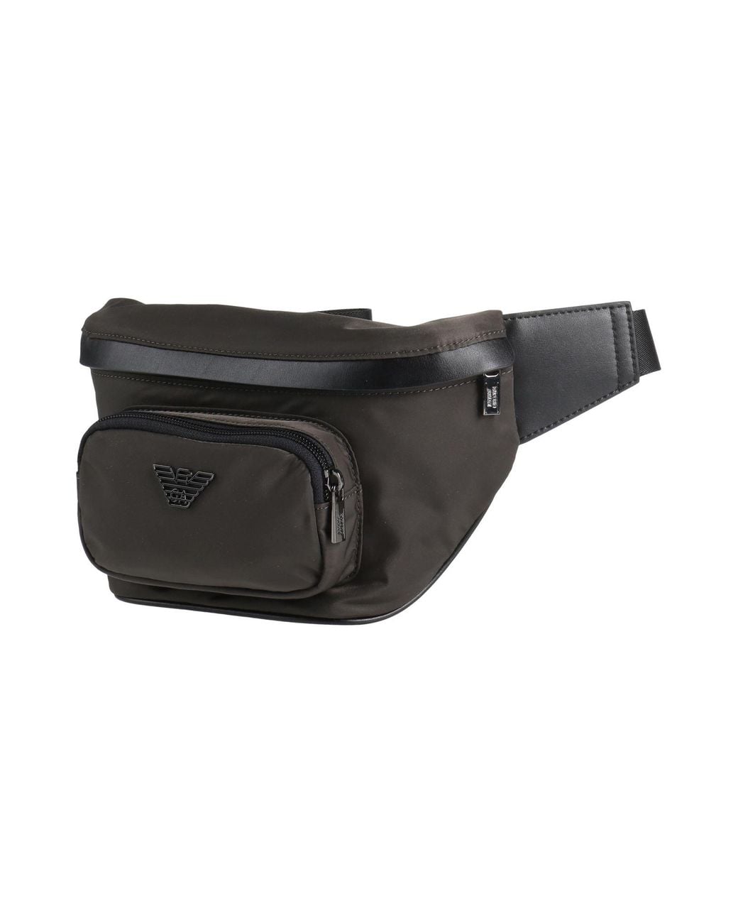 Emporio Armani Black Belt Bag for men