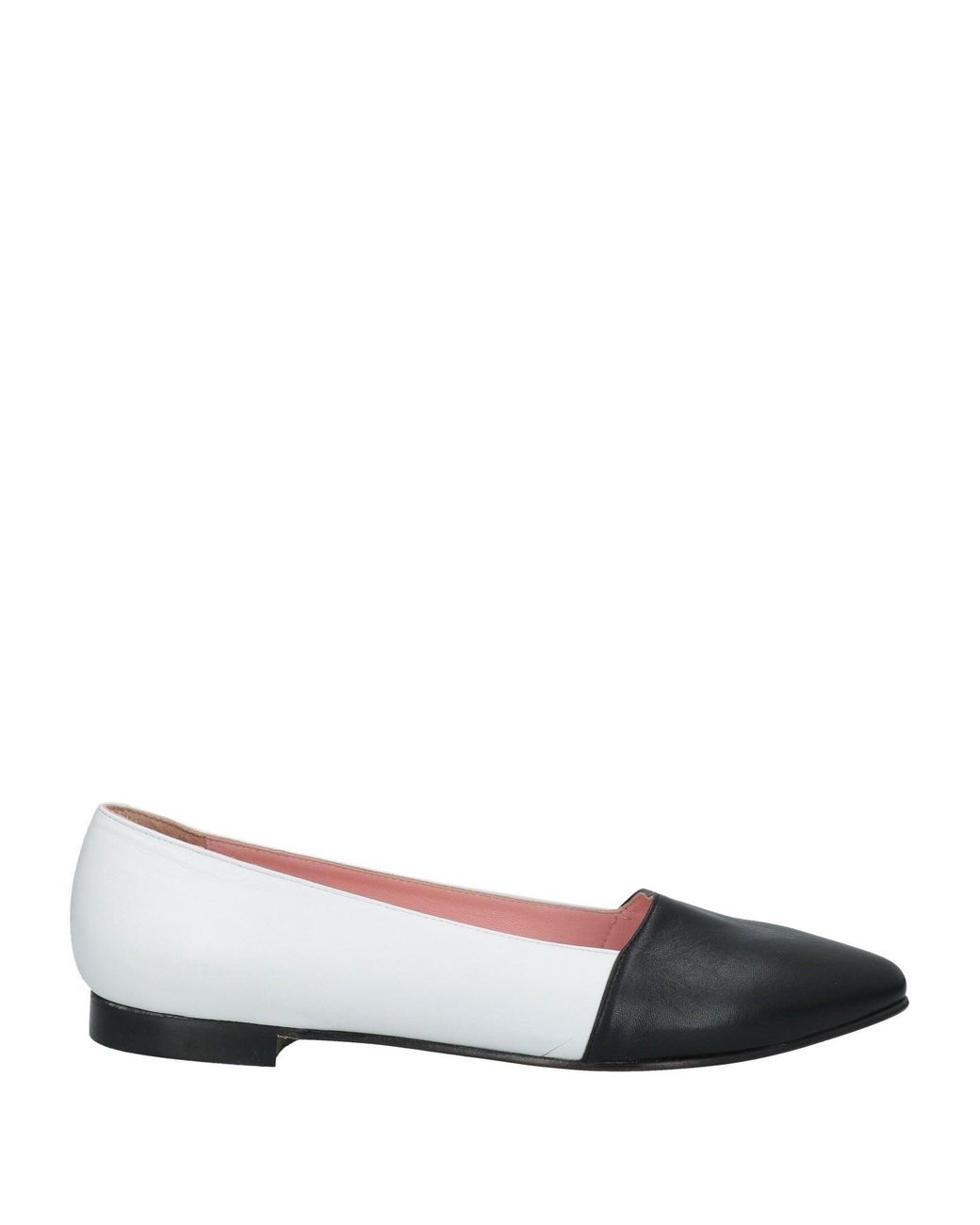 Studio Pollini White Ballet Flats