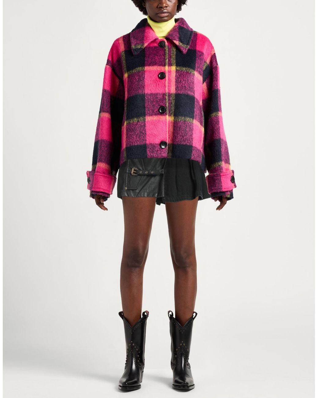 Versace Jeans Couture Black Denim Skirts