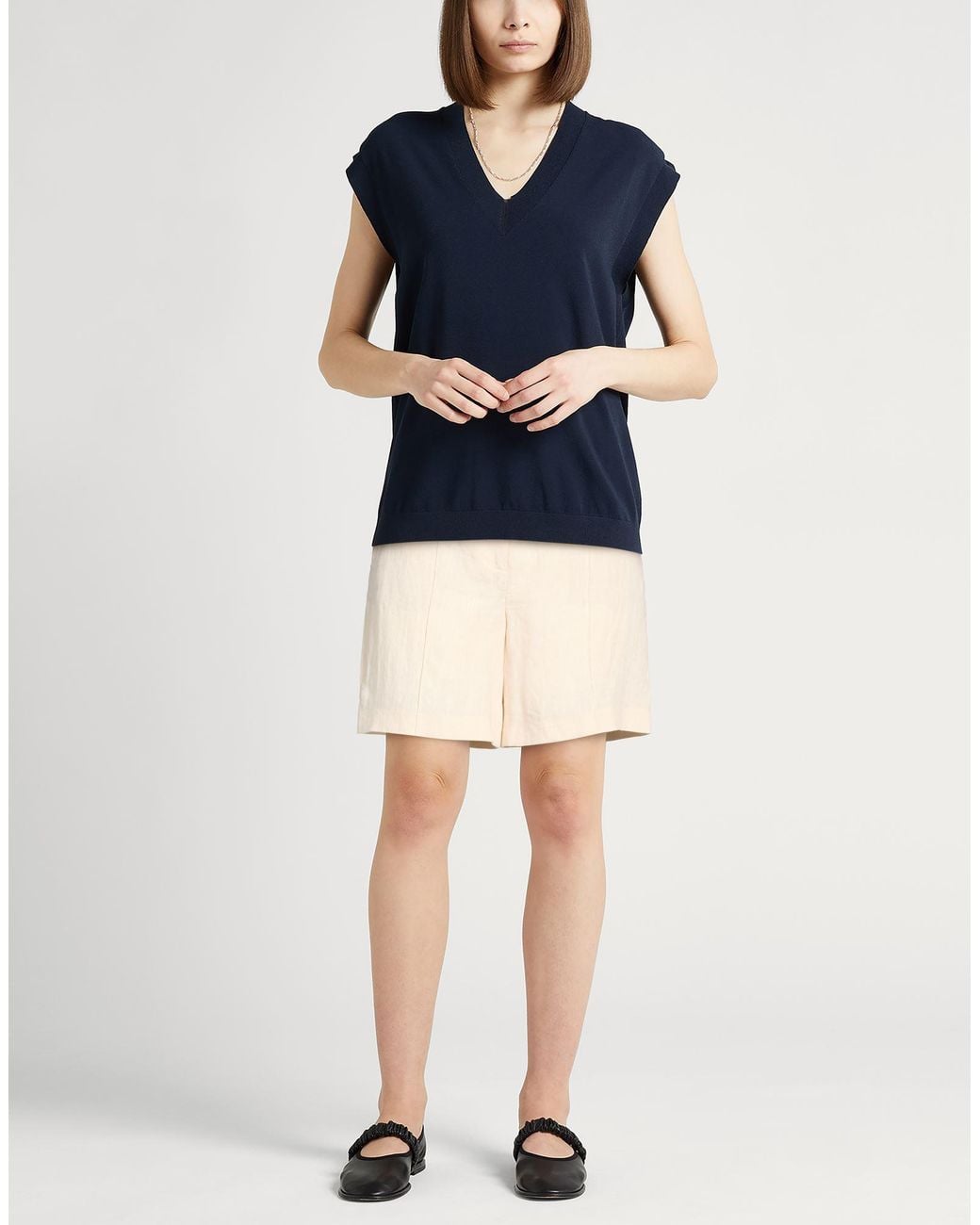 Eleventy Natural Shorts & Bermuda Shorts