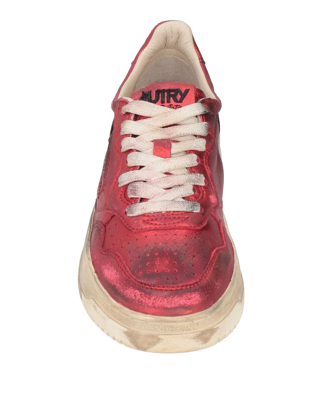 Autry Pink Sneakers Leather