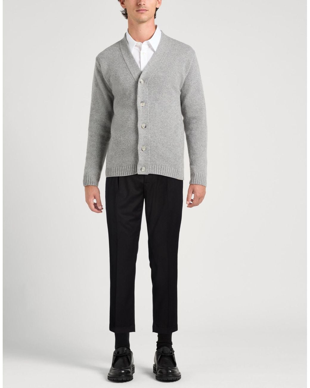 Daniele Alessandrini Black Pants Polyester, Viscose, Elastane for men