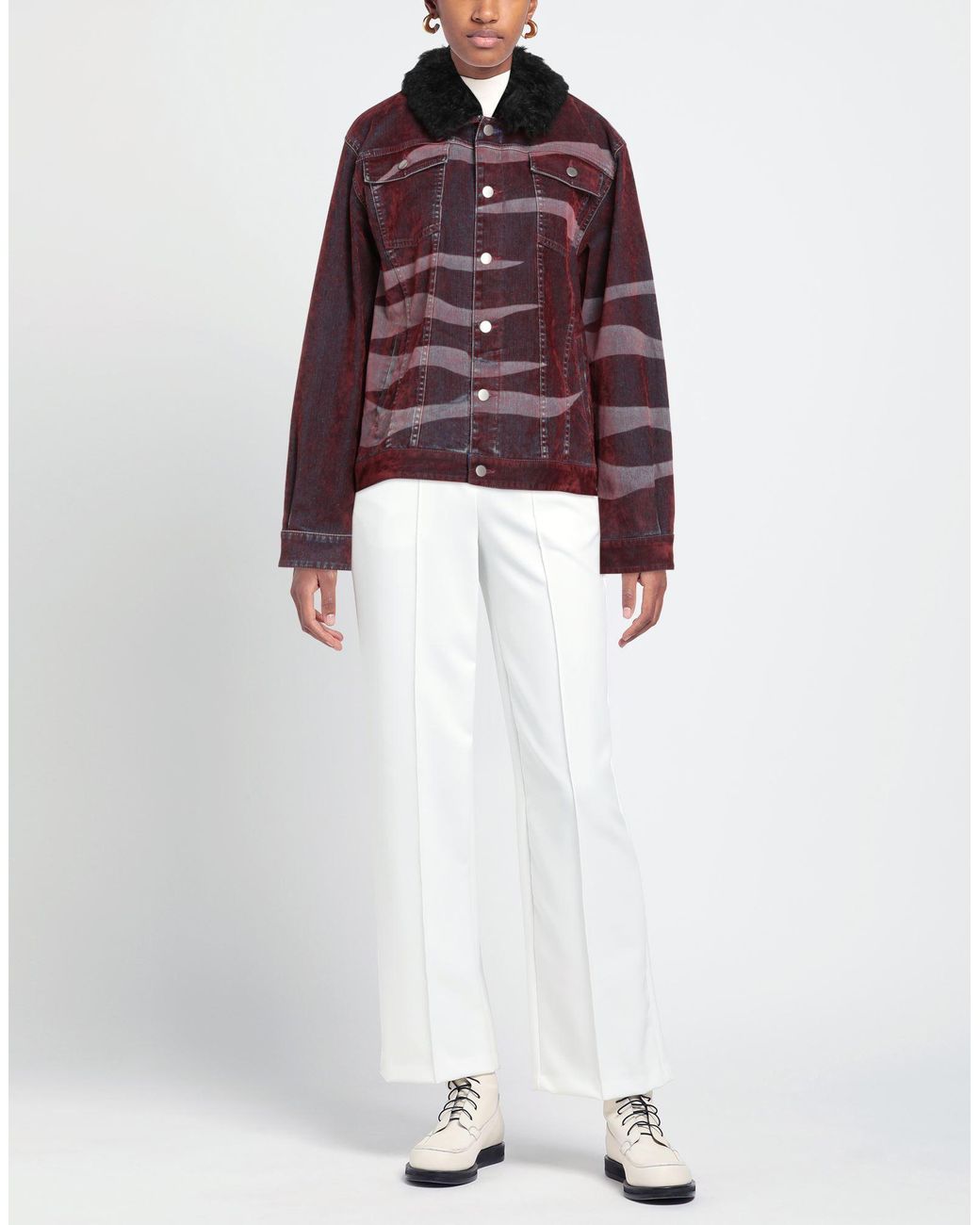 Koche Purple Denim Outerwear