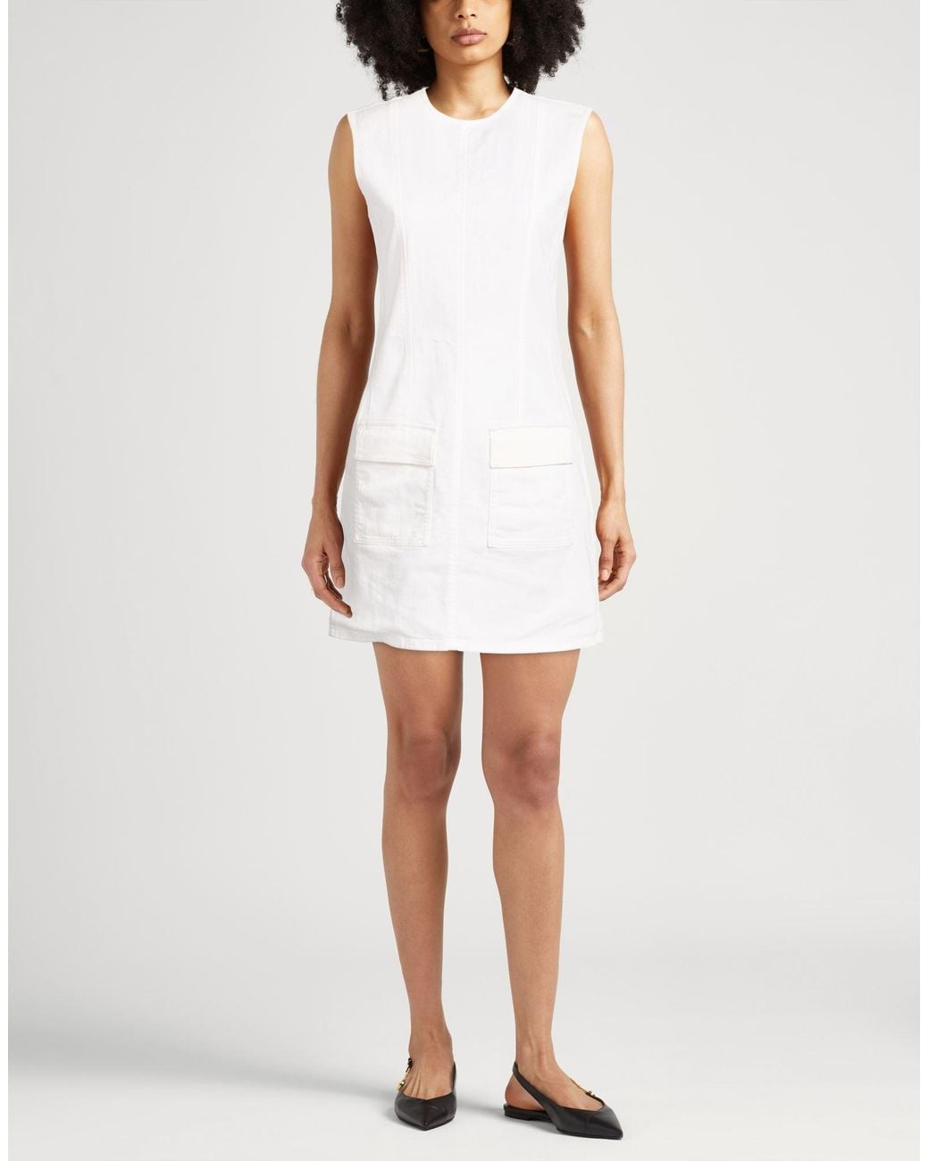 Department 5 White Mini Dress