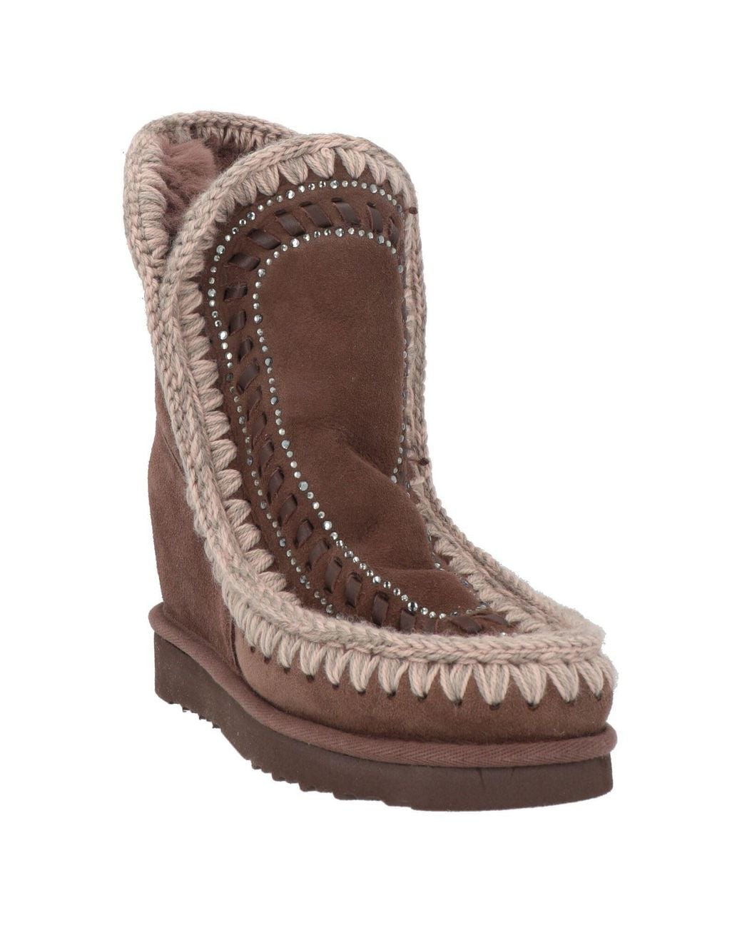 Mou Brown Ankle Boots
