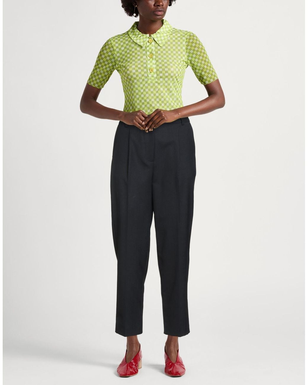 Semicouture Blue Pants