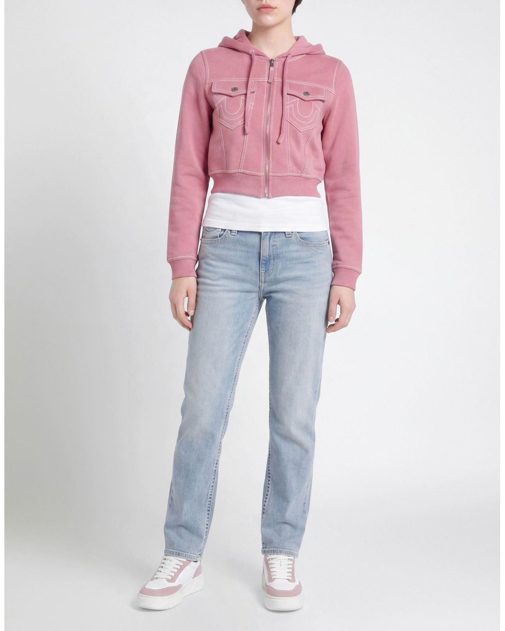 True Religion Pink Sweatshirts