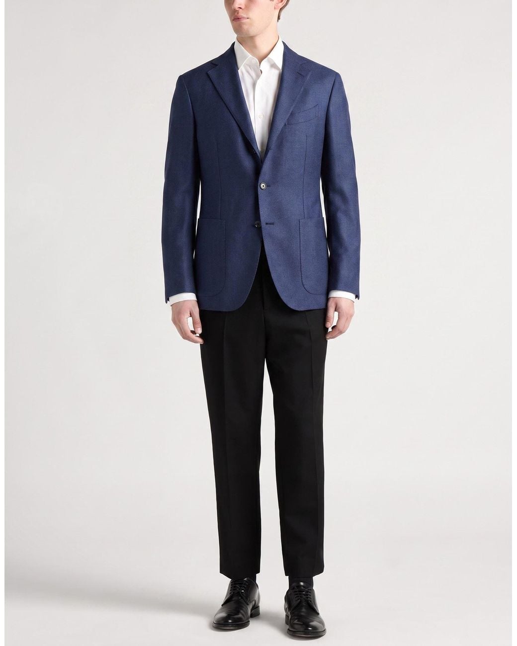 Caruso Blue Blazer for men