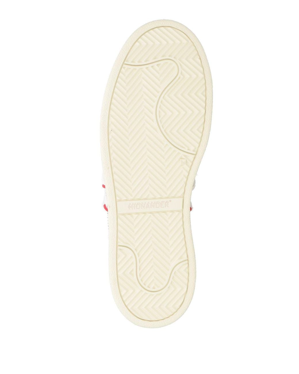 HIDNANDER White Sneakers Leather for men