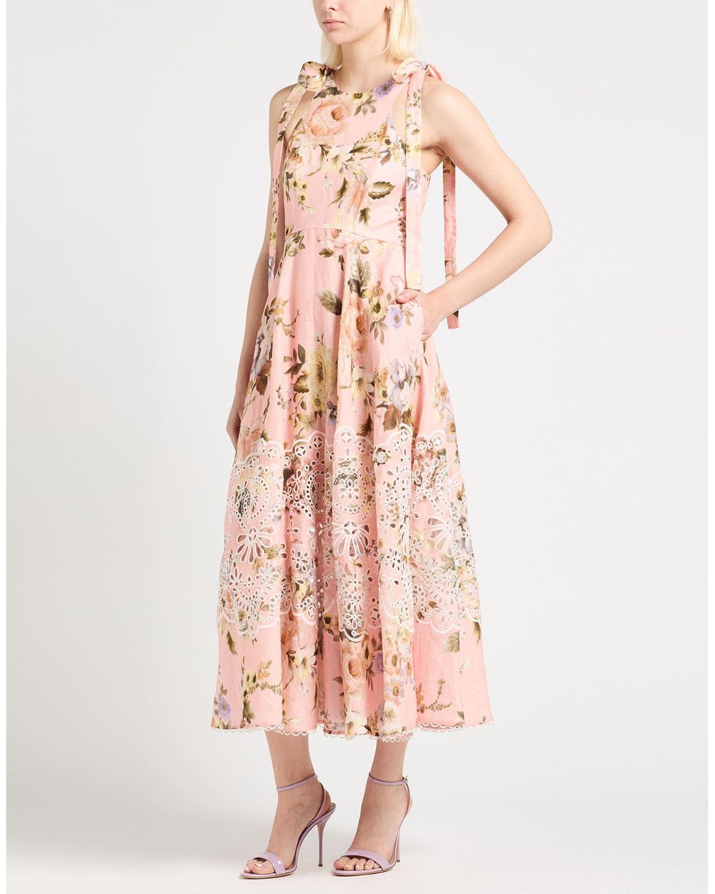 Zimmermann Pink Maxi Dress