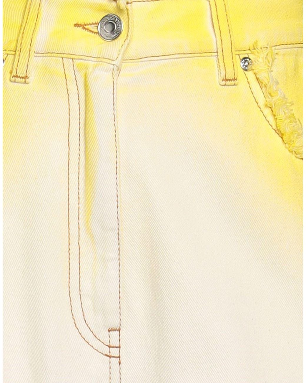 MSGM White Pants Cotton