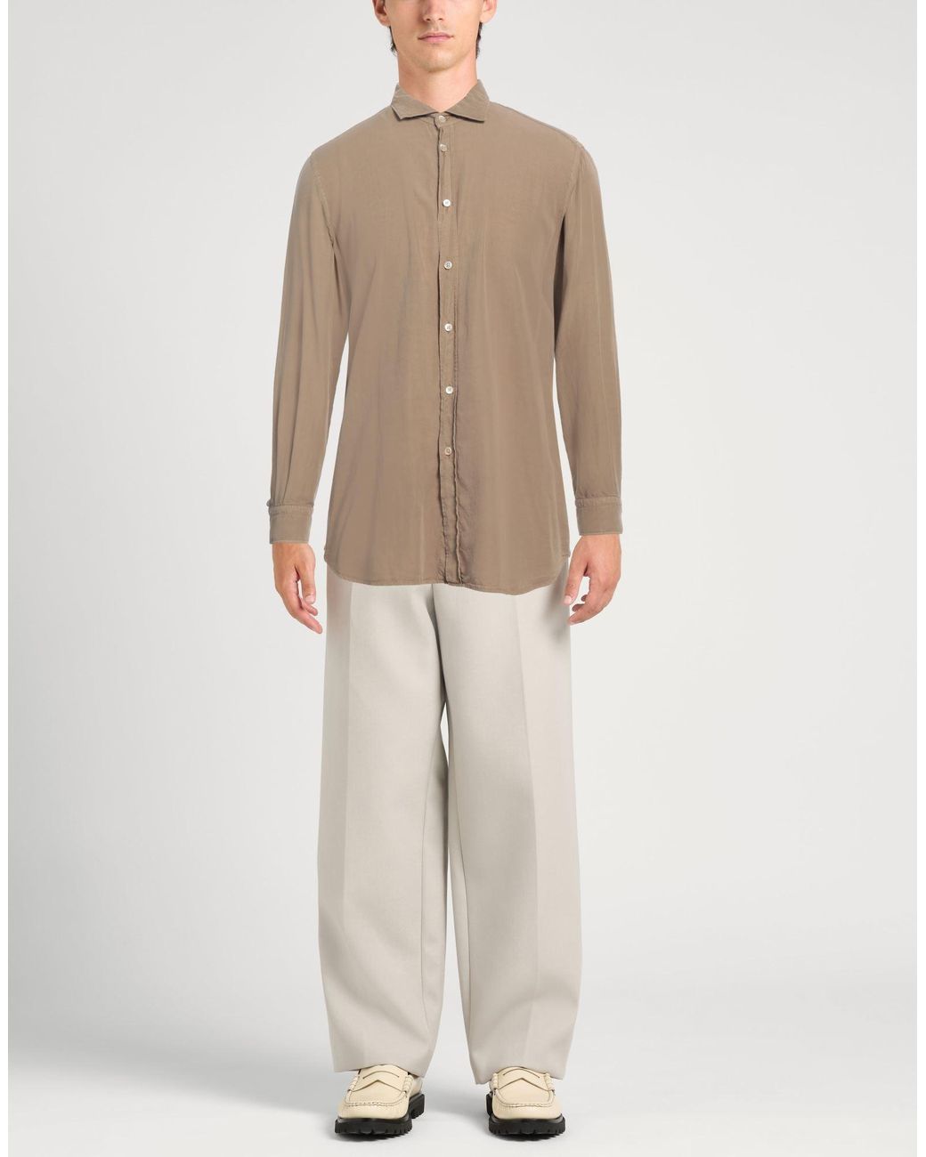Camicia di Boglioli in Brown da Uomo