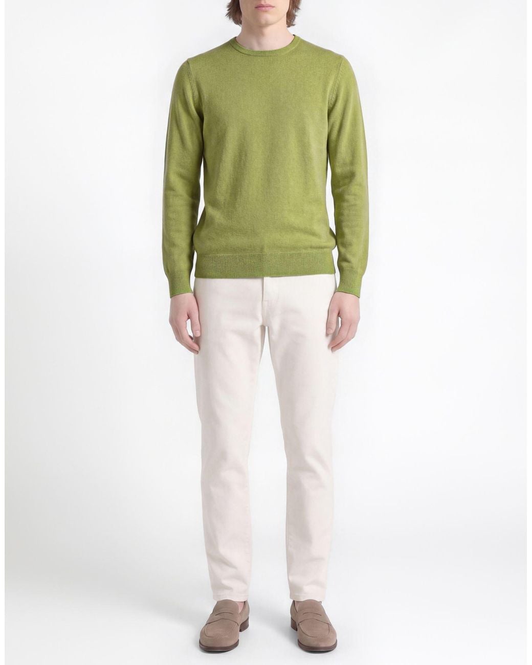 Gran Sasso Green Sweater Cashmere for men