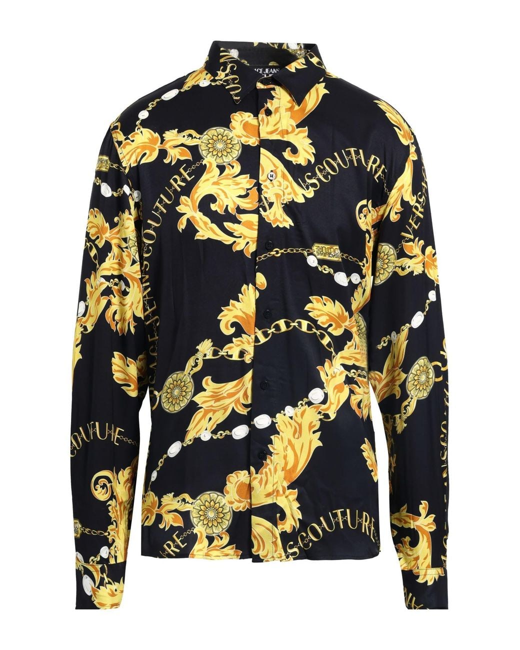 Versace Jeans Couture Gray Shirt for men