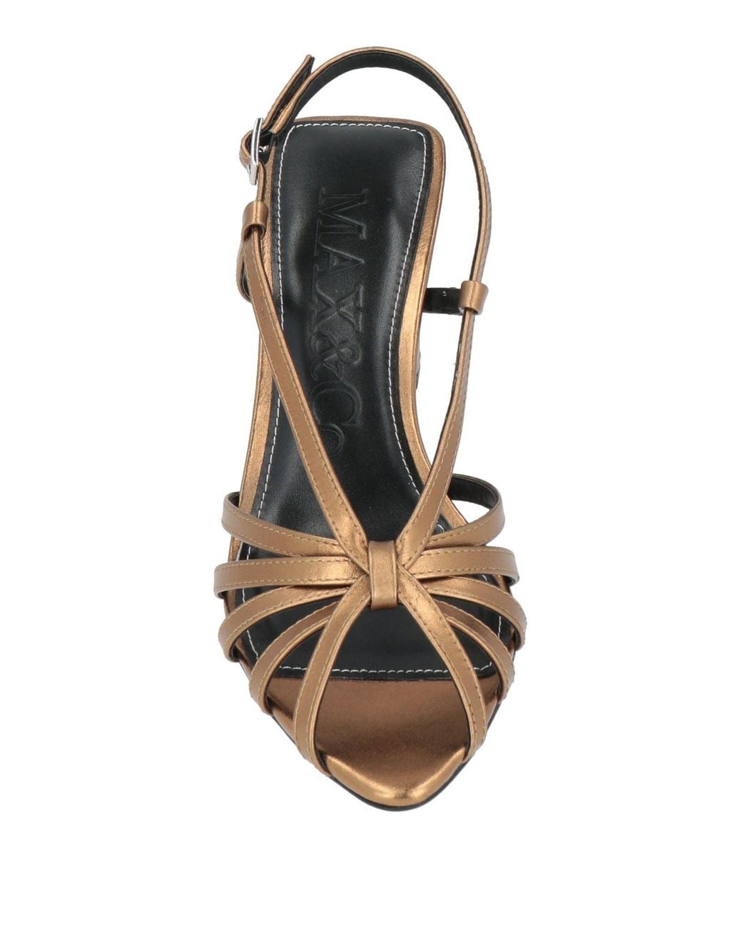 MAX&Co. Natural Sandals Leather