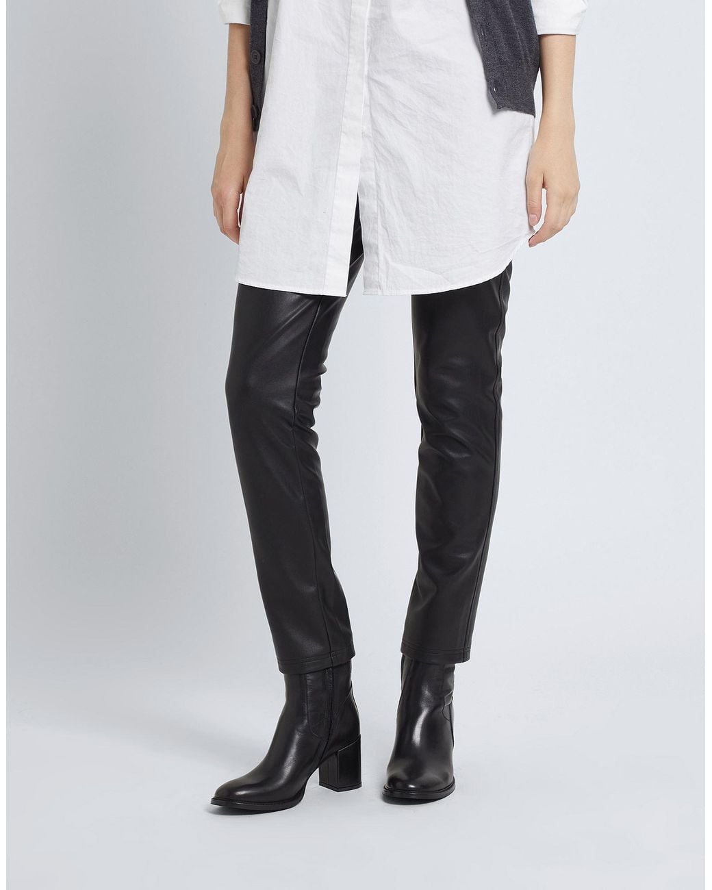 8 by YOOX Black Stiefelette