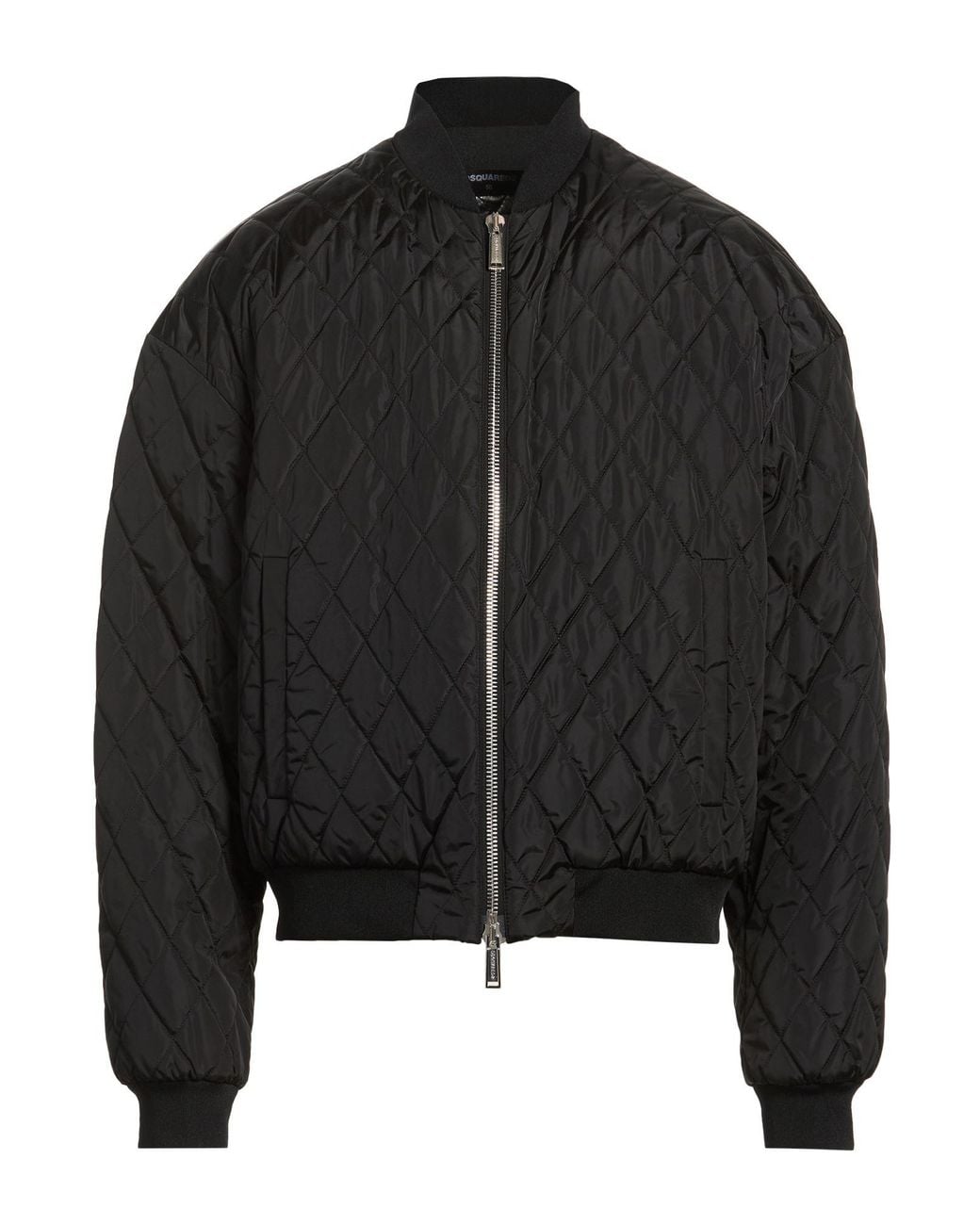 DSquared² Black Jacket Polyamide for men