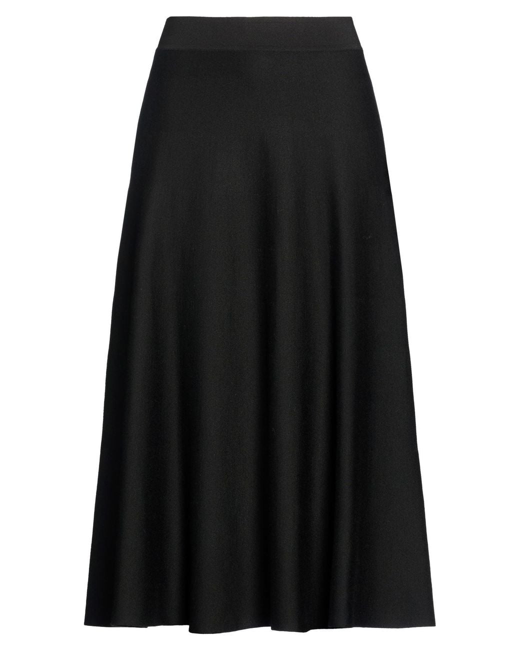 Gentry Portofino Black Midi Skirt
