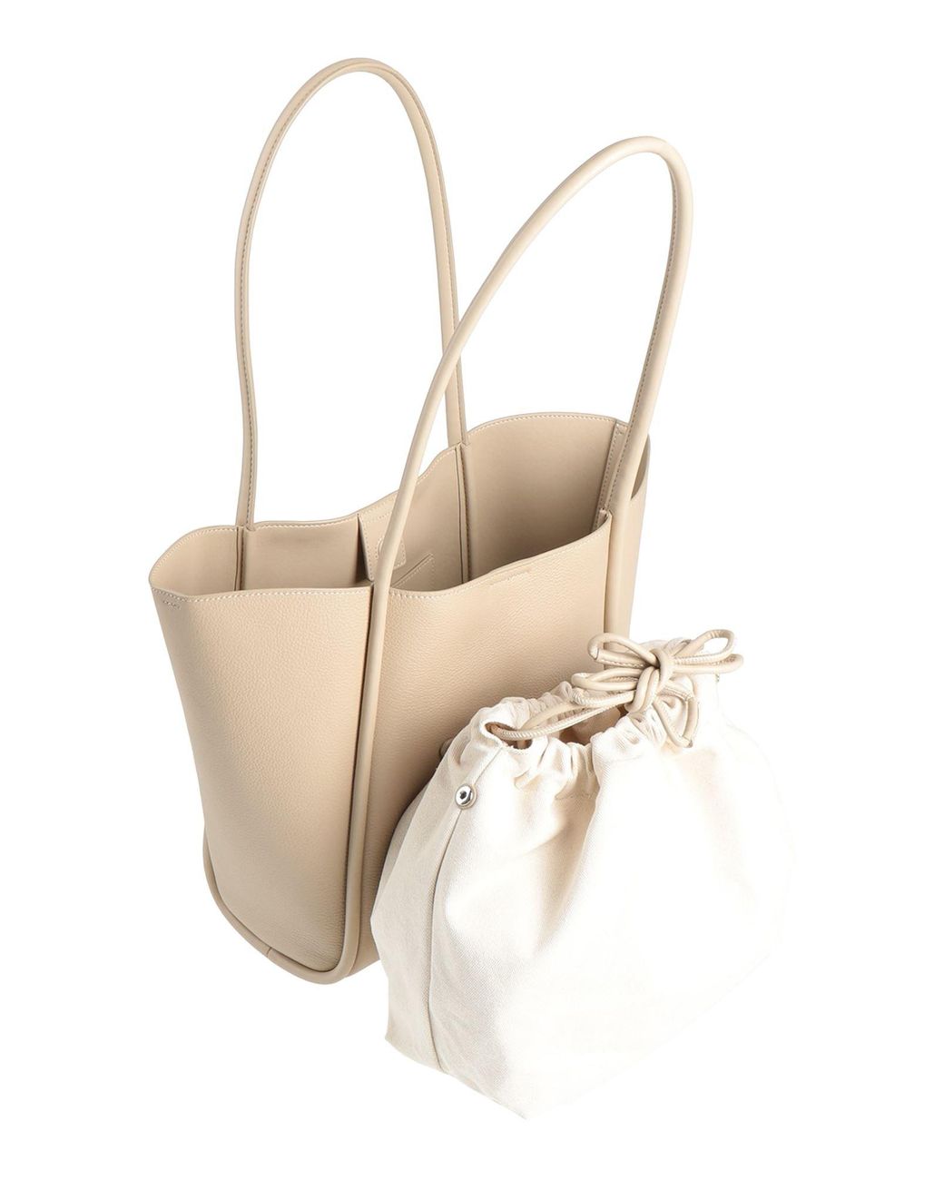 Karl Lagerfeld Natural Shoulder Bags
