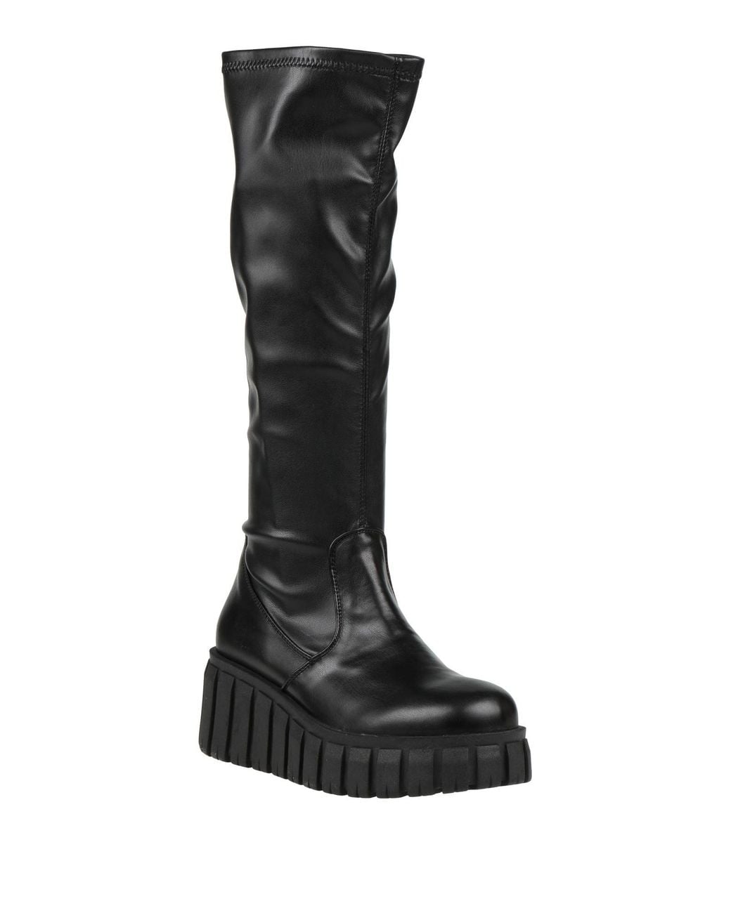 Nila & Nila Black Boot Synthetic Material