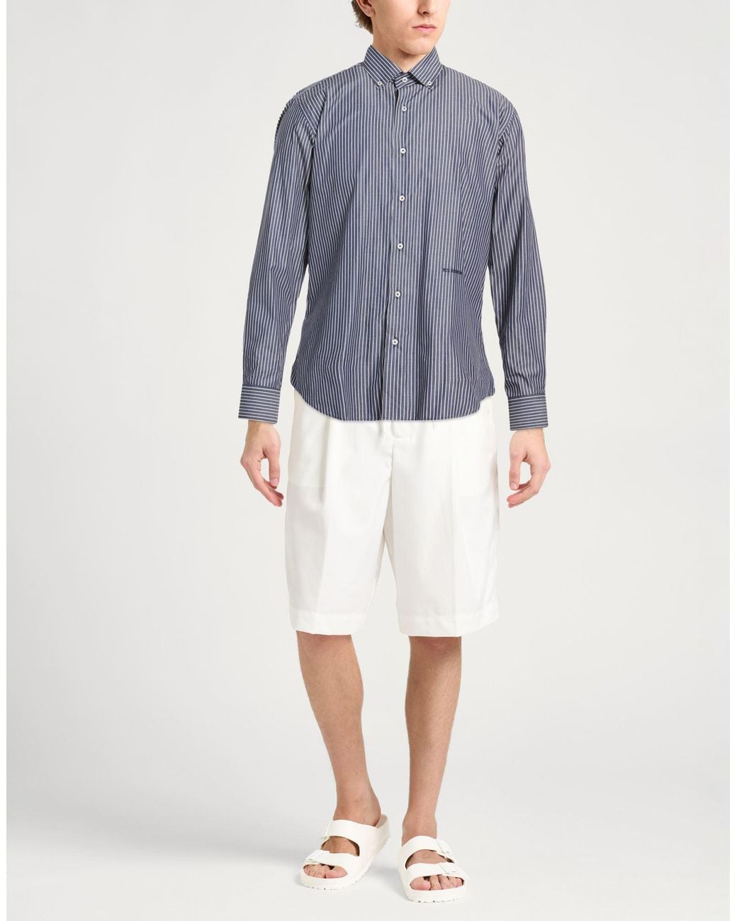 Ice Iceberg Blue Shirt Cotton for men