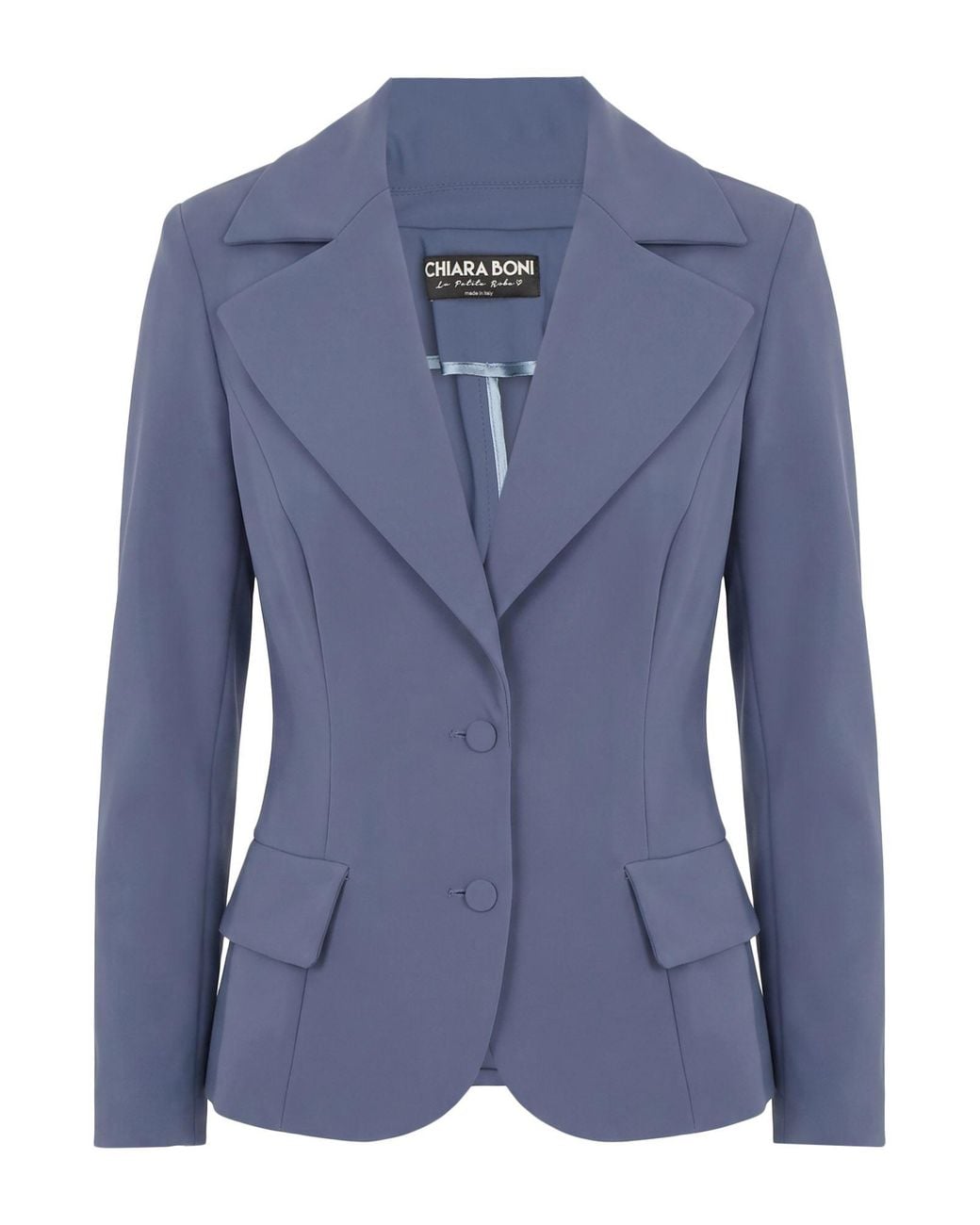 La Petite Robe Di Chiara Boni Blue Blazer
