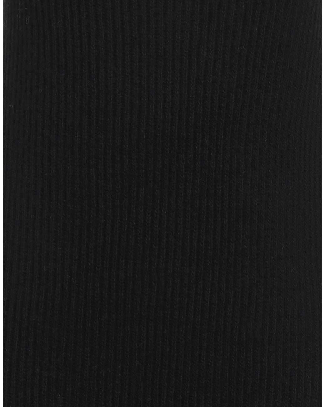 Semicouture Black Mini Dress Wool, Polyamide