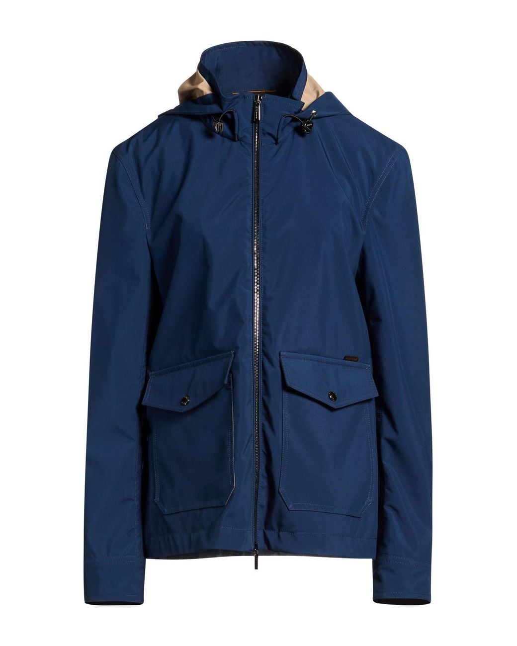 Moorer Blue Jacket Polyester