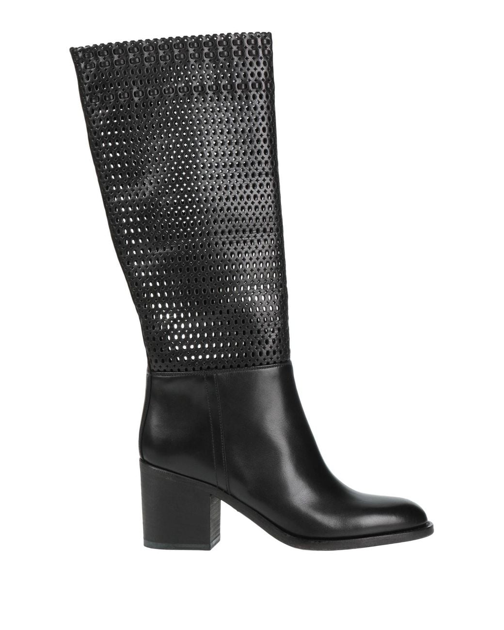 Pantanetti Black Boot Leather