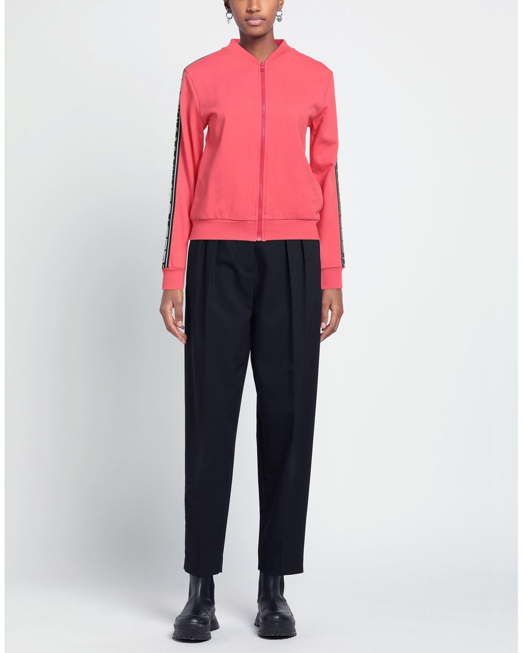 Custoline Pink Sweatshirt Cotton, Elastane