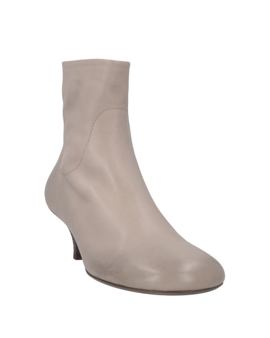Marsèll White Ankle Boots