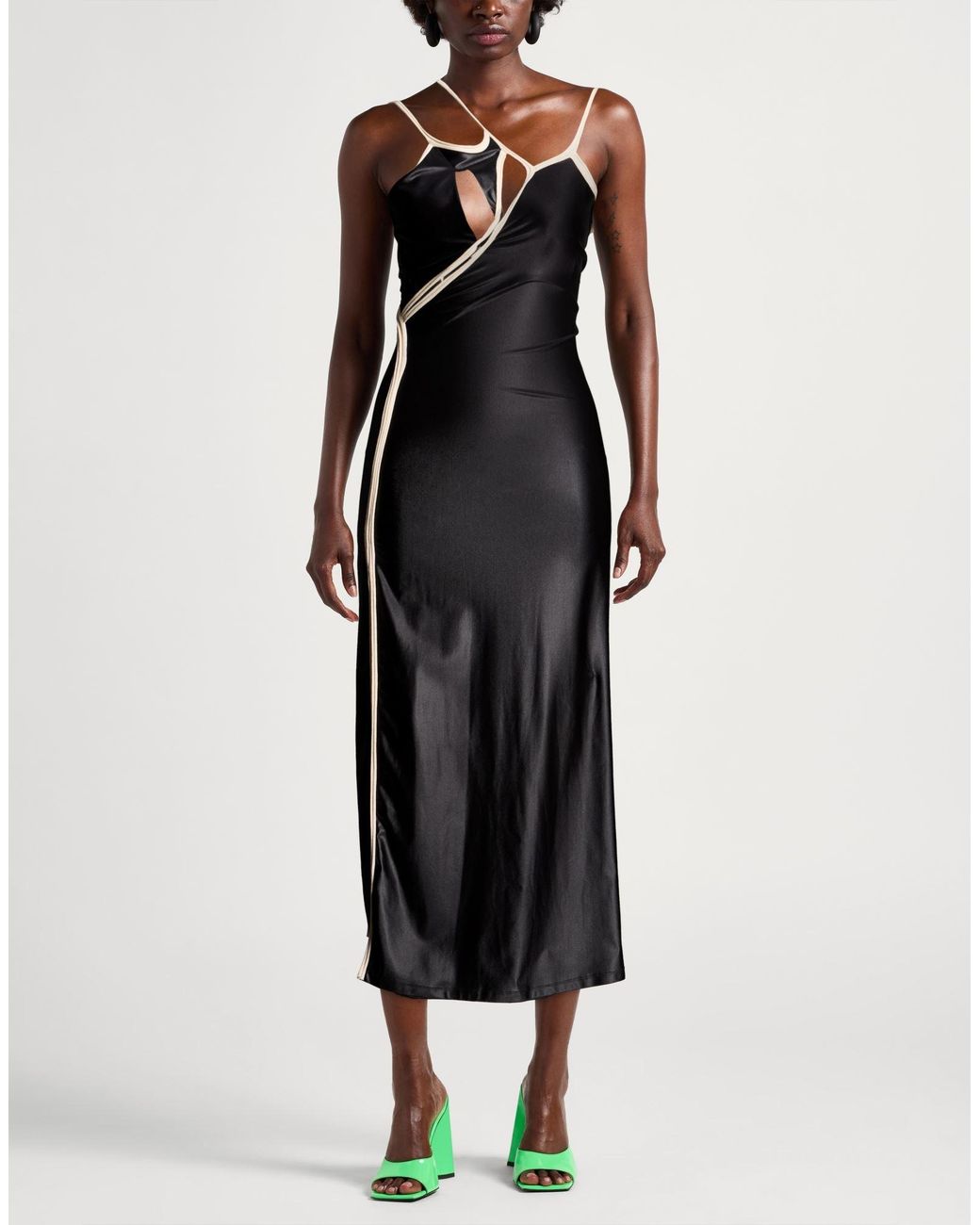 OTTOLINGER Black Maxi Dress Polyamide, Elastane
