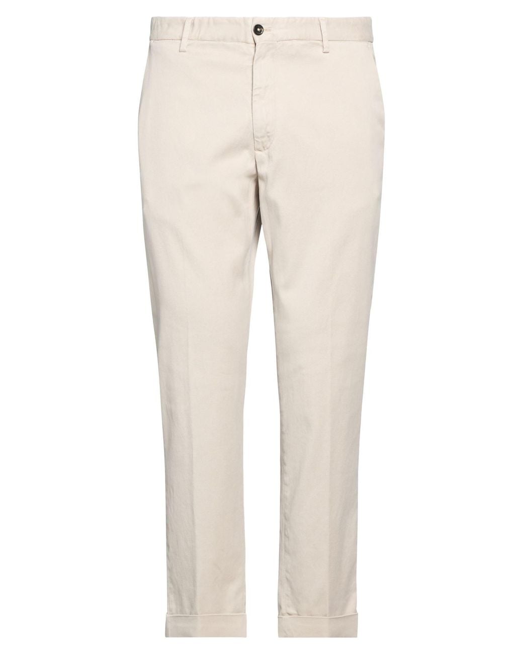 Briglia 1949 Natural Pants Tencel, Cotton, Elastane for men