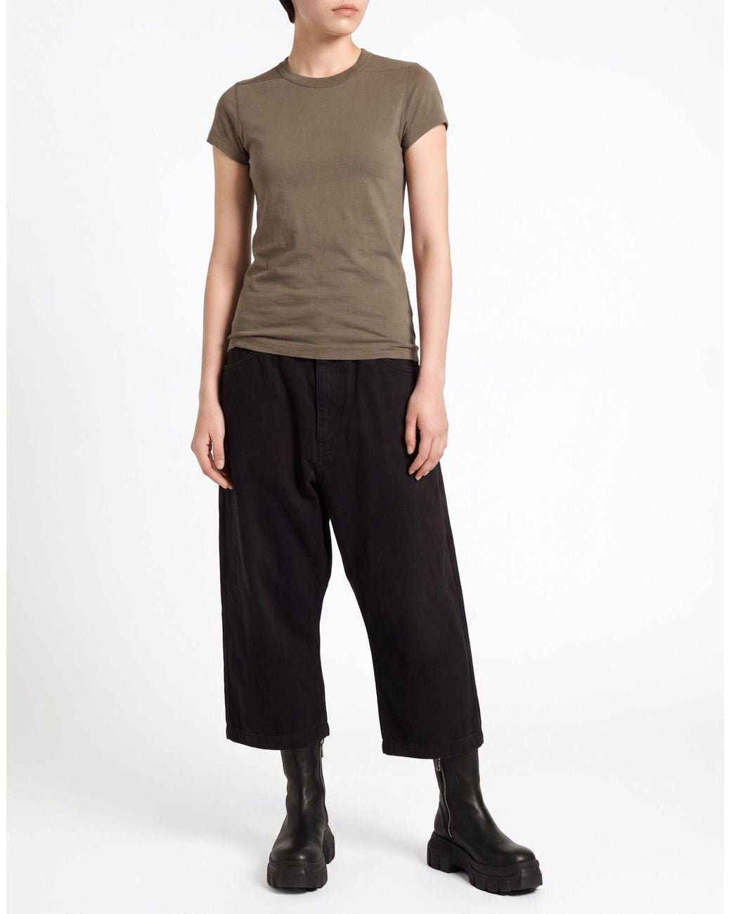 Rick Owens Brown T-Shirt