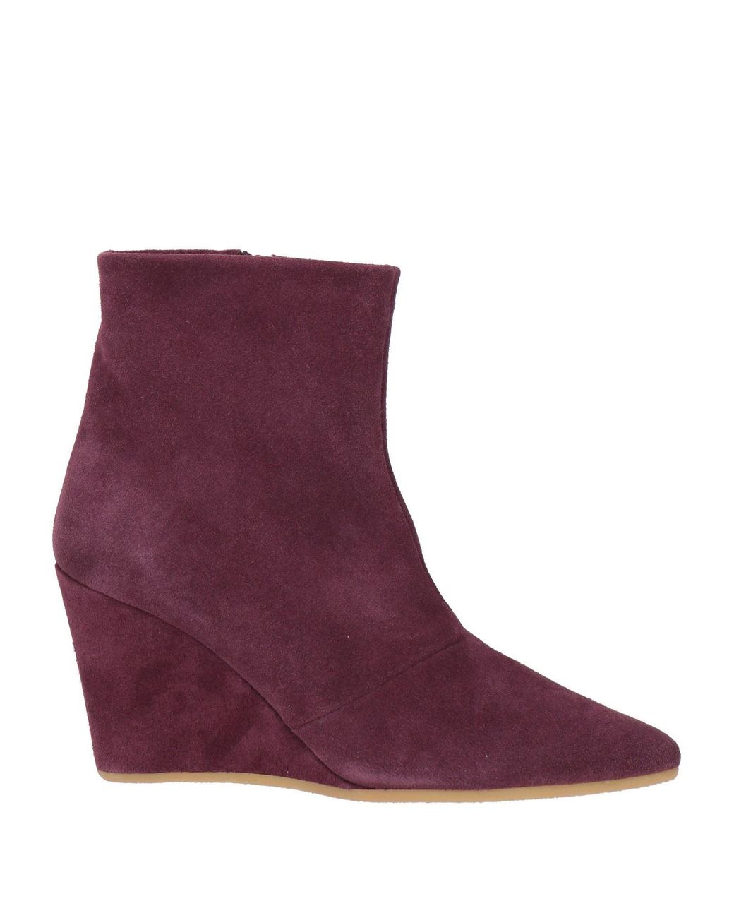 Forte_forte Purple Ankle Boots Leather